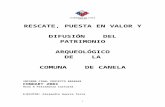 Rescate, puesta en valor y difusión del patrimonio arqueológico de la comuna de Canela