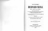 Novísimo Diccionario-Manual del Arte de Cocina - Anónimo (1854)