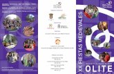 Programa Fiestas Medievales olite 2013