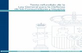 Texto refundido de laLey General para la Defensade los Consumidores y Usuarios