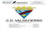 Catálogo CD Valdefierro 2012/13