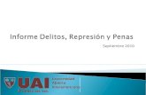 Informe Delitos Represión y Penas Rosario