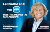Programa de Gobierno del Partido Popular de Albacete