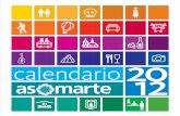 Calendario Asomarte 2012