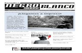 Periódico cultural y literario Negro sobre Blanco