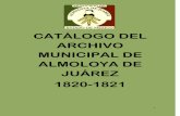 CATÁLOGO DEL ARCHIVO MUNICIPAL DE ALMOLOYA DE JUÁREZ