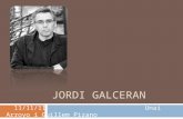 Biografia Jordi Galceran