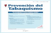 Prevención del Tabaquismo. v11, n1, Enero/Marzo 2009.