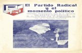 El partido radical y el momento político