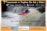 V Copa Cántabra Kayak Extremo