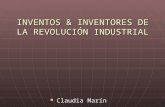 INVENTOS & INVENTORES ( CLAUDIA MARÍN)