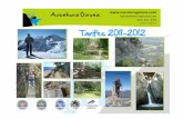 Tarifes_Activitats Aventura Girona 2011-2012