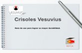 Manual de Manejo Crisoles Vesuvius
