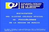 Estatutos Colegio Psicólogos Región de Murcia