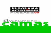 PROGRAMA DE ACTIVIDADES DEL AYUNTAMIENTO DE CAMAS SEVILLA