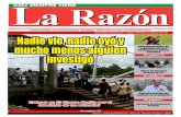 Diario La Razón viernes 30 de noviembre