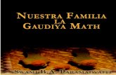 Nuestra Familia la Gaudiya Math