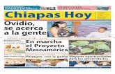 Chiapas HOY en Portada & Contraportada