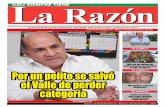 Diario La Razón jueves 1 de noviembre