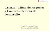 CHILE: Clima de Negocios y Factores Críticos de Desarrollo