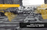 Memòria d'Activitats 2011 ESF Catalunya