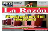 Diario La Razón miércoles 25 de abril