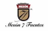 Logotipo Mesón 7 fuentes
