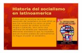 historia del socialismo en latinoamerica