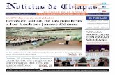 Noticias de Chiapas edición virtual octubre 24-2012