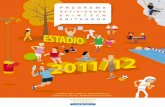 Programa Actividades Temporada 2011 - 2012 Estadio