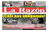 Diario La Razón jueves 19 de abril