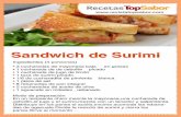 sandwich de surimi