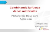 Plataforma Dow para adherencia: Adhesivos de laminación y Adhesivos de Coextrusión