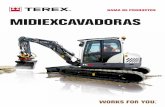Catalogo Midiexcavadoras Cadenas Terex