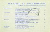 Banca y Comercio Año 4 No. 2 Mayo - Junio - Julio 1989