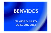 Benvida Curso 2012-2013