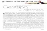 Toque Crítico de Martín Esparza Flores: Reforma en Telecomunicaniones Gestapo en Ciernes