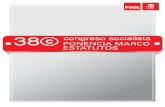 38 Congreso PSOE - Ponencia-Marco y Estatutos