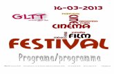Folleto Festival de cine
