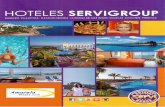 Reserva con Amarelo Viajes tus vacaciones en  Hoteles Servigroup