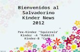 Bienvenida al Salvadorino Kinder News.