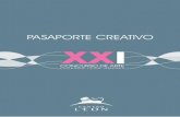 Pasaporte Creativo XXI Concurso de Arte Eduardo León Jimenes