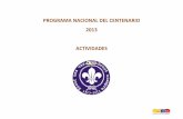 Programa Nacional del Centenario