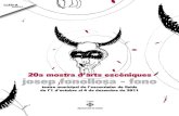 Programa 20a Mostra Arts Escèniques Josep Fonollosa, Fono
