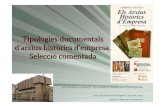 Arxiu Històric de Tarragona. Tipologies documentals d'arxius històrics d'empresa.
