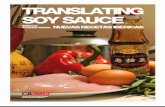 Translating soy sauce: Nuevas recetas ibéricas