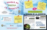 Programa I SEMANA DE LA JUVENTUD DE LODOSA (28 enero / 4 febrero)