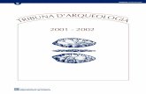 Tribuna Arqueologia 2001-2002