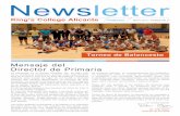 Newsletter Primary May 2014 Spanish