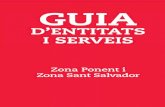 GUIA ENTITATS I SERVEIS ZONA PONENT I ZONA ST. SALVADOR